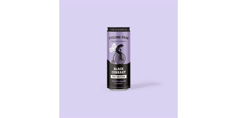 Cycling Frog Black Currant THC Seltzer