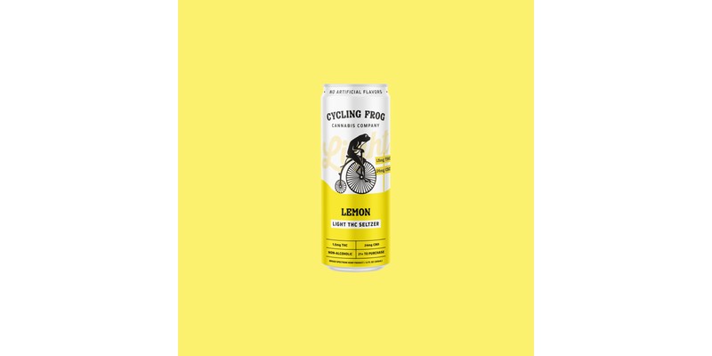 Cycling Frog Lemon (Colorado) THC Seltzer