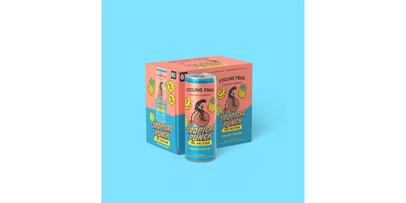 Tropical Punch Seltzer - 10mg THC