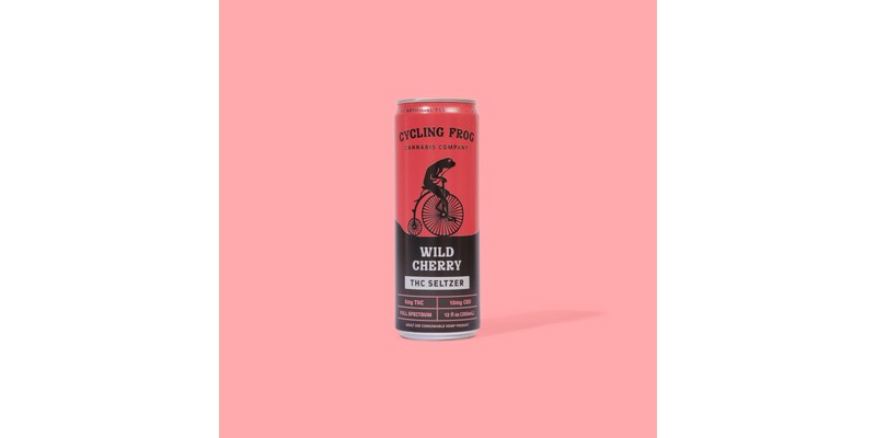 Cycling Frog Wild Cherry THC Seltzer