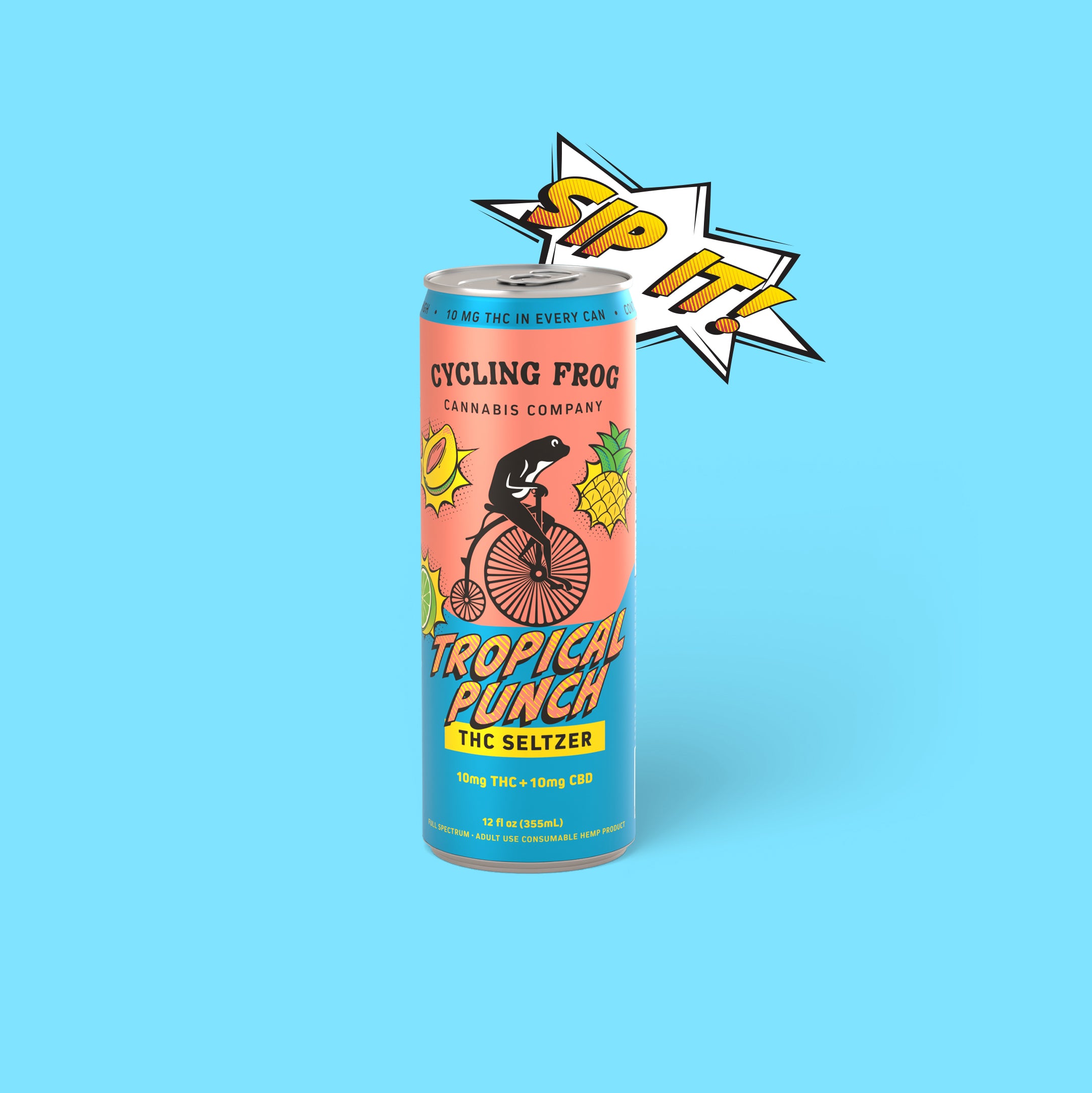 Tropical Punch THC Seltzer