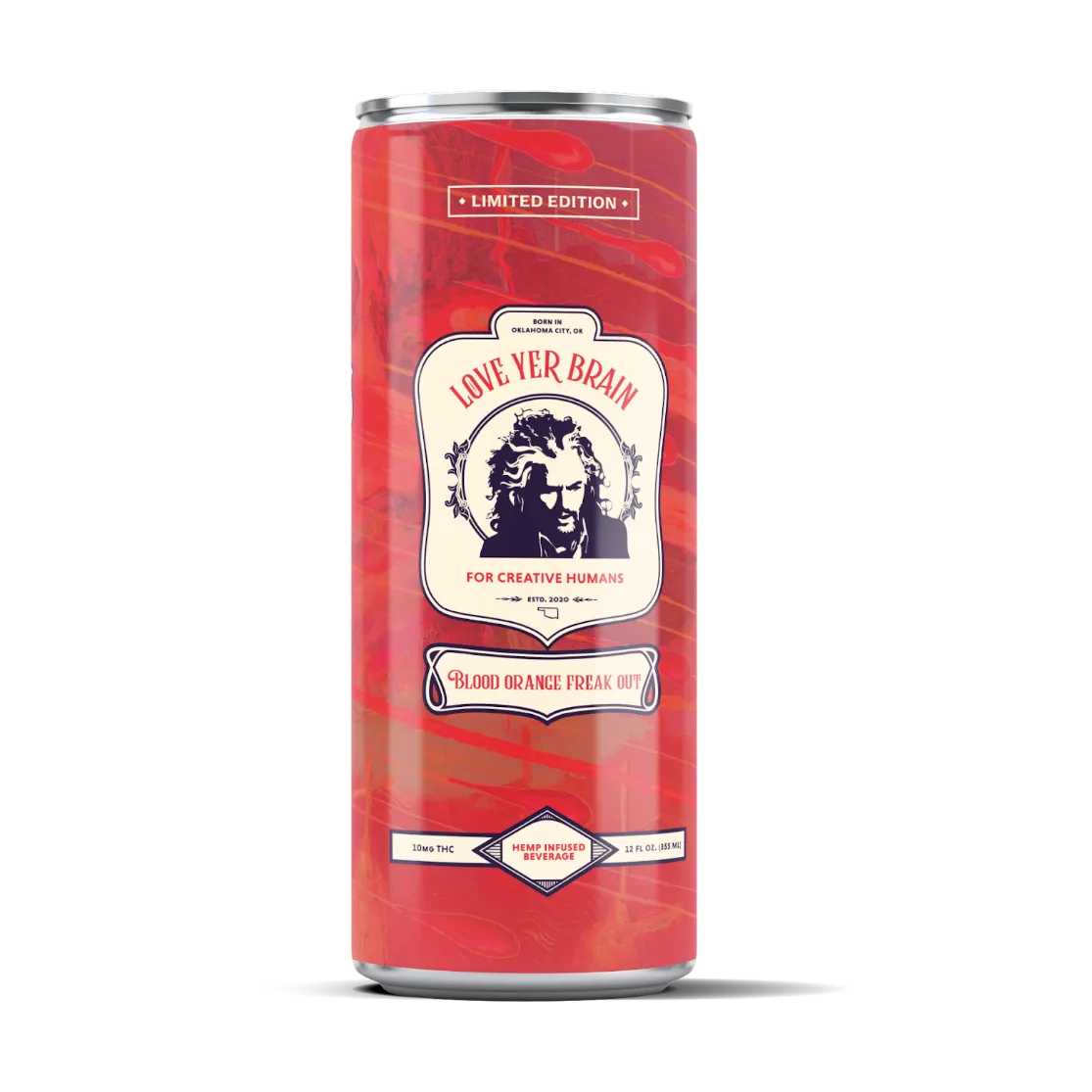 Blood Orange Freak Out 10mg THC Seltzer