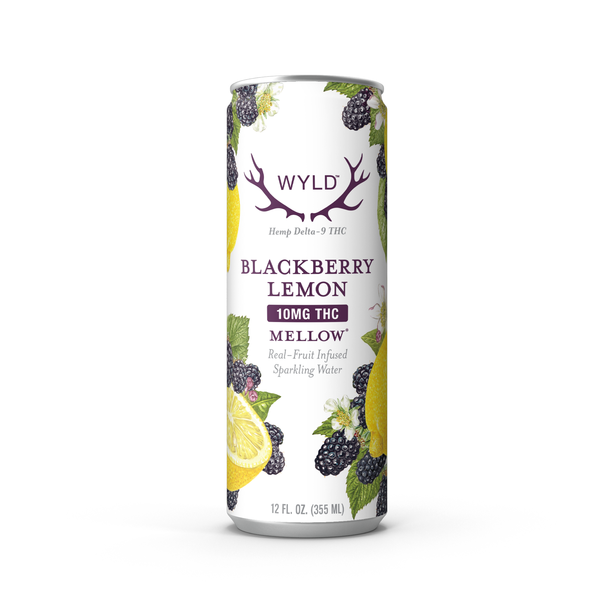 Blackberry Lemon Sparkling Water