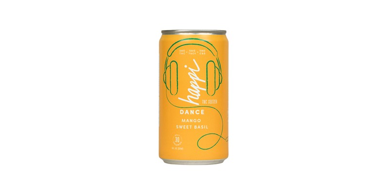Dance Birthday Mango Sweet Basil Seltzer
