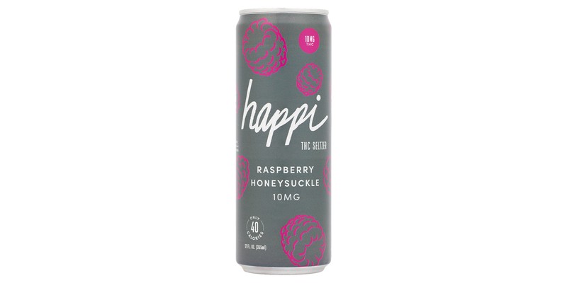 Happi Raspberry Honeysuckle Seltzer
