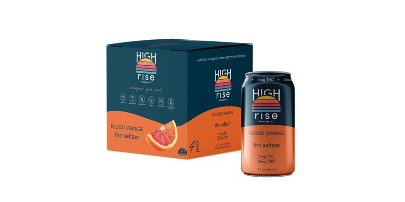 Blood Orange Seltzer