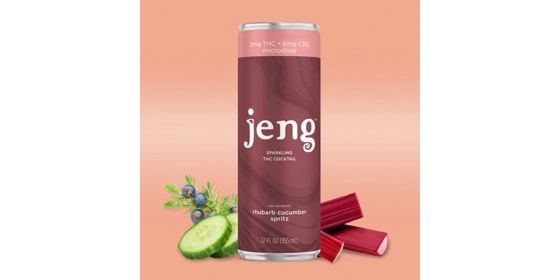 Rhubarb Cucumber Spritz