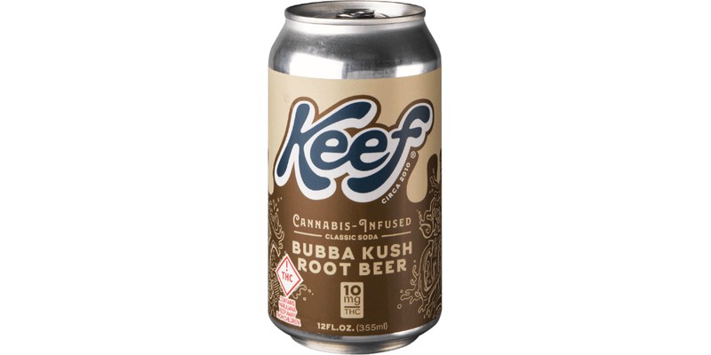 Keef Bubba Kush Root Beer Soda