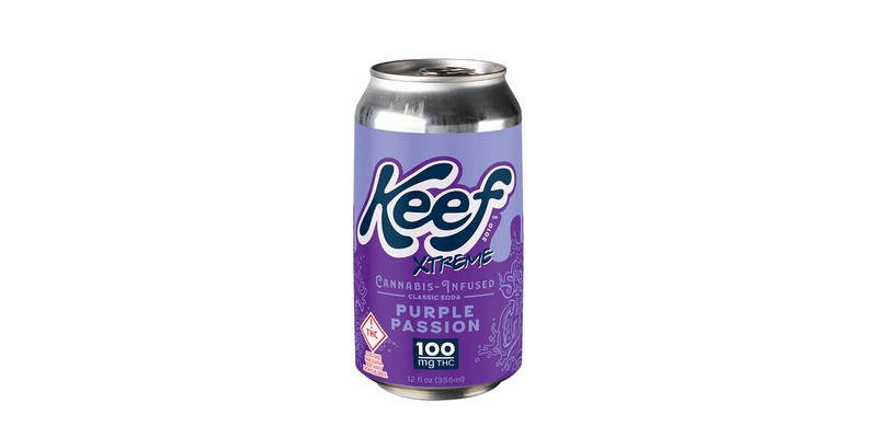 Keef Purple Passion Soda - 100mg THC