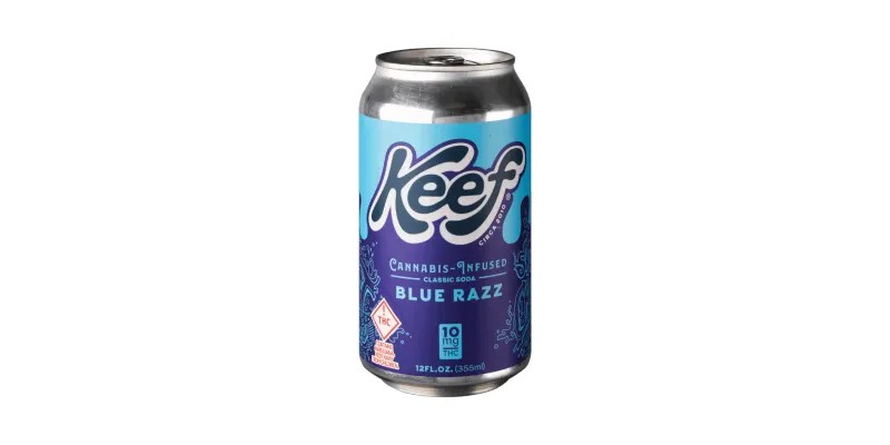 Keef Blue Razz Soda