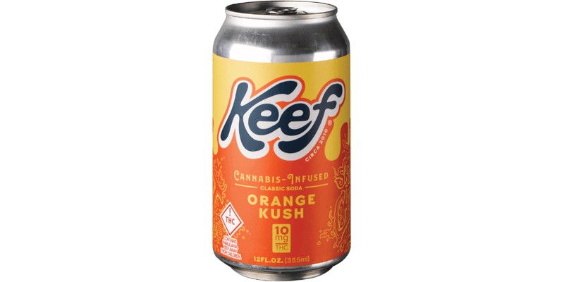 Keef Orange Kush Soda