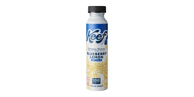 Keef Blueberry Lemon Water - 100mg THC