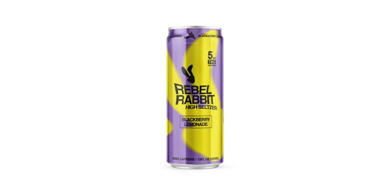 Mild Hare High Seltzer - Blackberry Lemonade (Caffeine)