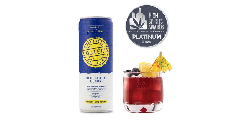 Blueberry Lemon Seltzer