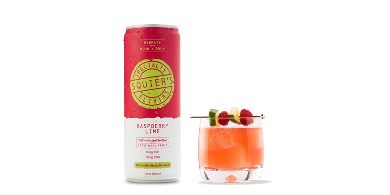 Raspberry Lime Seltzer